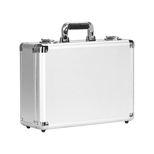 Portable Aluminium Alloy Carry Case Tools Box Waterproof Brief Storage Briefcase - Picture 8 of 14