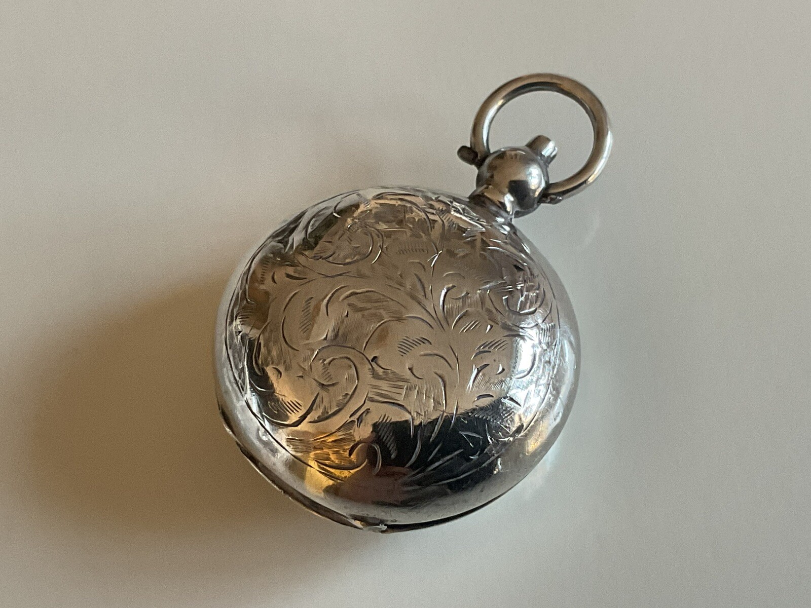 Super Edwardian Solid Silver Sovereign Case Hallmarked Birmingham 1911