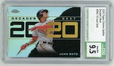 2020 Topps Chrome Update Decade's Next Juan Soto CSG 9.5 Gem Mint Nationals