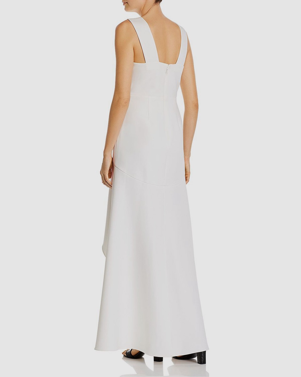 Robe Cocktail BCBG MAX AZRIA Sans Manches - Dentelle Blanche, Taille XXS (M344), Neuve