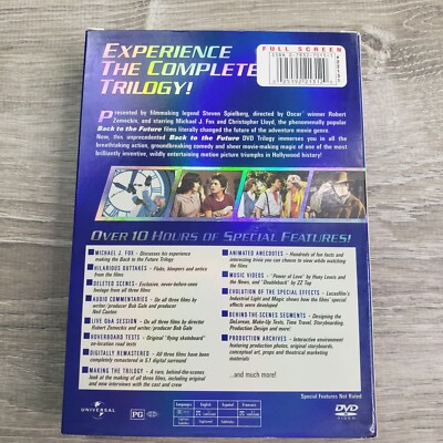Back To The Future - The Complete Trilogy DVD Box Set | eBay