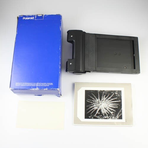 その他 POLAROID 545 LAND FILM HOLDER Polaroid 545 Land Film Holder - 4x5 Vintage Film Back - In
