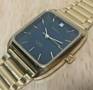 armitron gold watch vintage