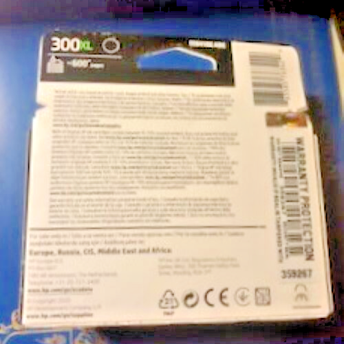 HP 300XL Black , never opened - 第 2/2 張圖片