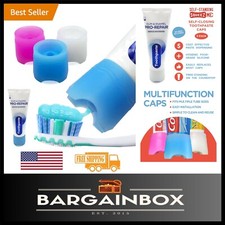 Elegant Self-Sealing Toothpaste Dispenser Caps - Perfect for Kids  Adults