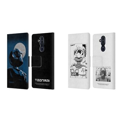 OFFICIAL TOONAMI GRAPHICS LEATHER BOOK WALLET CASE COVER FOR NOKIA PHONES