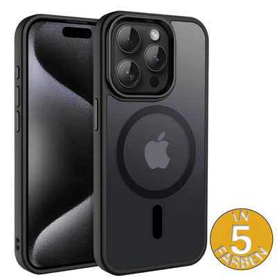 Hülle für iPhone 16 15 14 13 12 11 Pro Max Plus Handy Schutz Case Kamera Magsafe