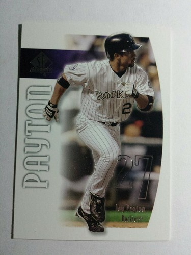 2002 SP Authentic Jay Payton #181 card