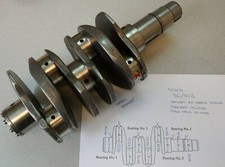 Used Original Genuine Porsche 356sc 912 Counterbalanced Crankshaft 953476