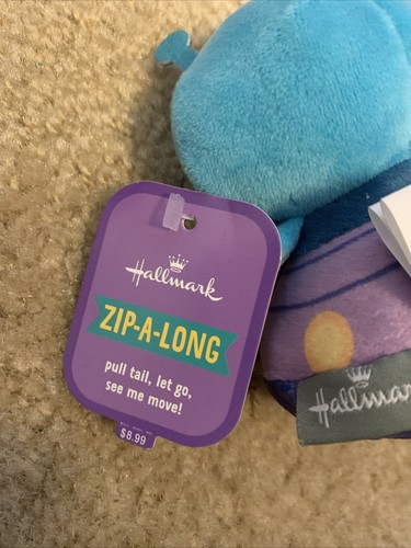 Hallmark ALIEN UFO Zip-A-Long Moving Plush -- NEW NWT - Picture 3 of 3
