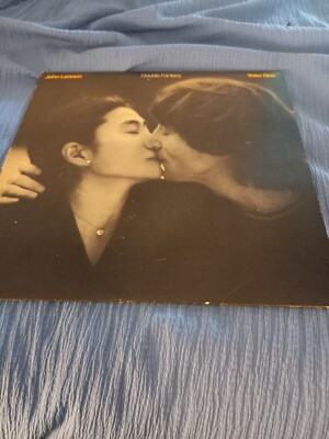 JOHN LENNON ''Double Fantasy'' Vinyl Record LP Geffen Records G+ 1980