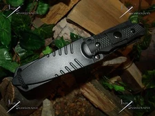 Survivor/Belt/Boot/Leg/Neck/Knife/Full tang/Ultra Concealable/Survival/Combat/BK