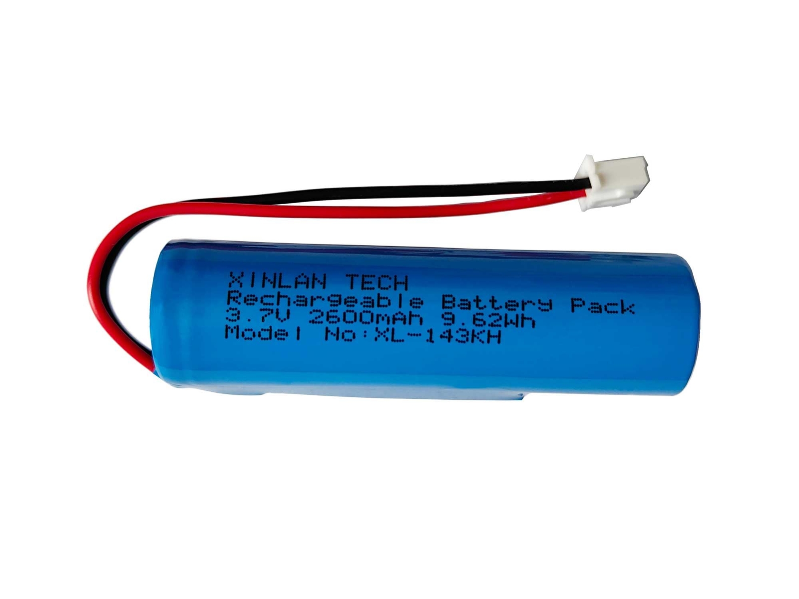 XINLANTECH 3.7V 2600mAh 9.62Wh Rechargeable Li-ion Battery with XH2.54mm-2Pin...
