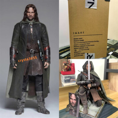 INART 1/6 The Lord of the Rings Aragorn Figure AG-A005P1 Rooted Hair Model Toy