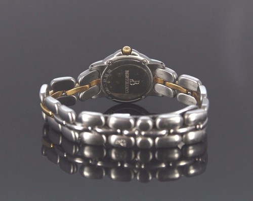 $5,000 Bertolucci 24mm Pulchra 18K Yellow Gold Steel Diamond Dial Two Tone Watch - Picture 3 of 8