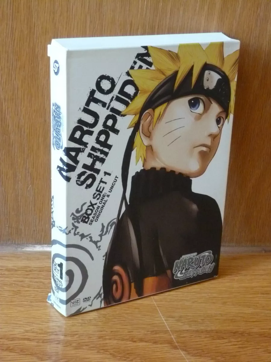 DVD Naruto Shippuden Box 1