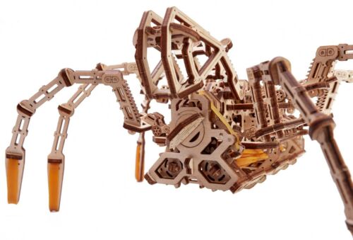 Wood Trick Space Spider Model Mechanical 3D Wooden Puzzle Best DIY Toy - Picture 2 of 6