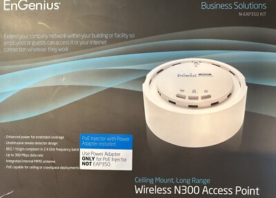 Lot of 3x EnGenius Wireless N300 Access Point EAP300