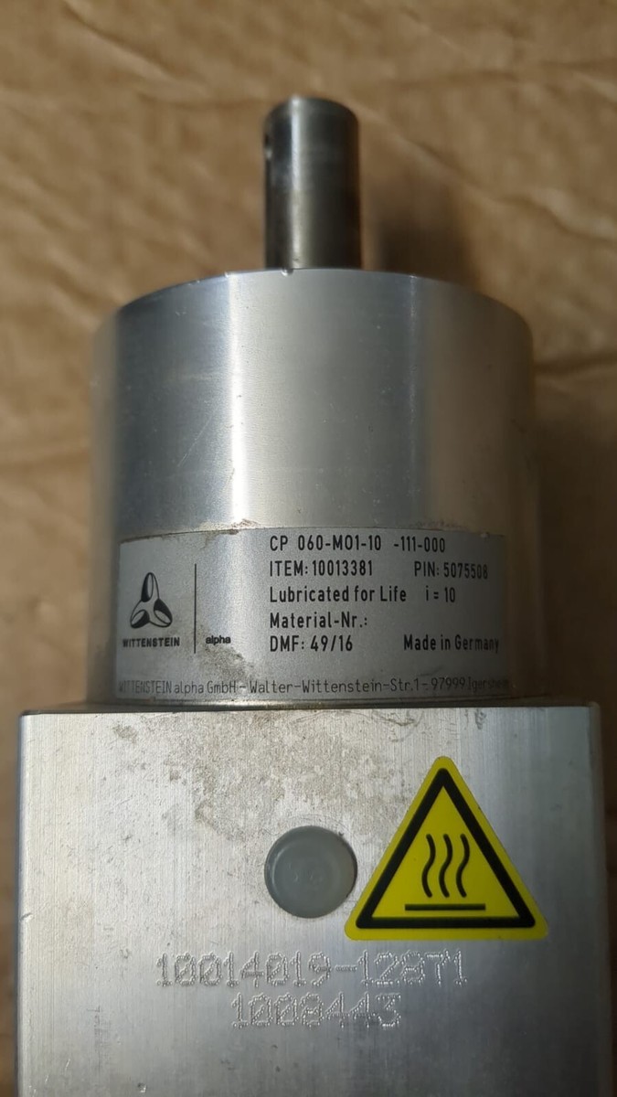 Wittenstein alpha cp 060-m01-10-111-000 Planetary Gear alphira