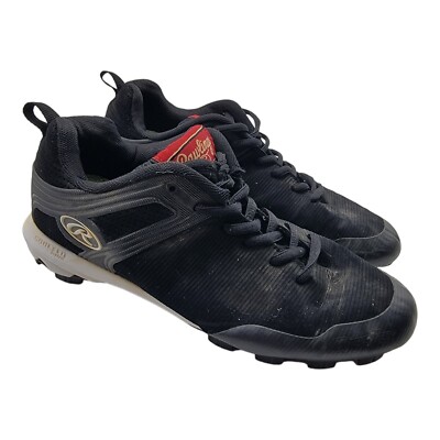 Rawlings Shoes Men Size Black Academy Tuff Tek Cleats