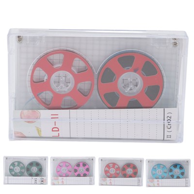 Reel To Reel Blank Sound Cassette Tape DIY Selbstgemachte 46 Minuten Alumini
