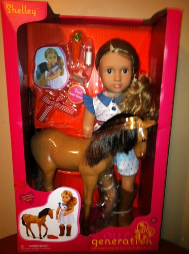 Our Generation Shelley with Foal 18" Doll & Horse Set