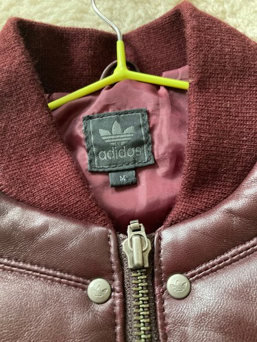 Adidas Chaleco Cuero Burdeos Cuero Chaleco - Imagen 2 de 8