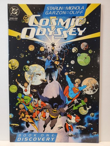 Cosmic Odyssey #1 #3 #4, 3 ISSUE LOT Jim Starlin Mike Mignola 1988 DC Comics - Picture 2 of 10