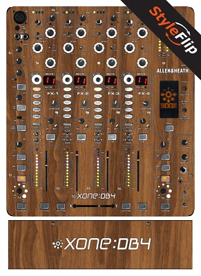 Allen & Heath XONE DB4 Skins | Wood 2 | Protective Decal | StyleFlip Skins