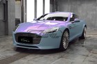 Space Candy Gloss Gray Purple Metallic Sticker Decal Car Vinyl Wrap ...