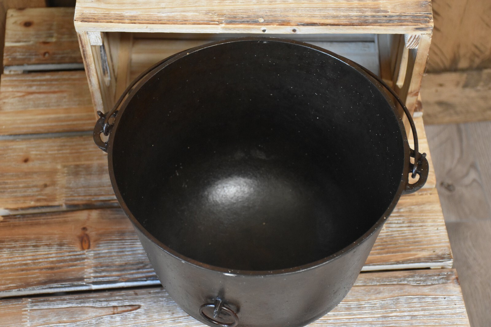 Vintage Marion Cast Iron Pot Bean Kettle Stockpot and ? 2 others eBay