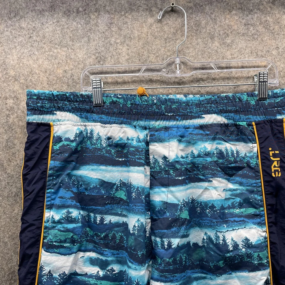 Pantalones deportivos LRG para hombre extra grandes azules camuflados blancos pantalones para correr bolsillos al aire libre Foto 2 de 4