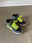 Nike SB Mogan Mid 2 Jr Grey Black & Neon Green 645025-007 Youth Size 1Y — photo 3