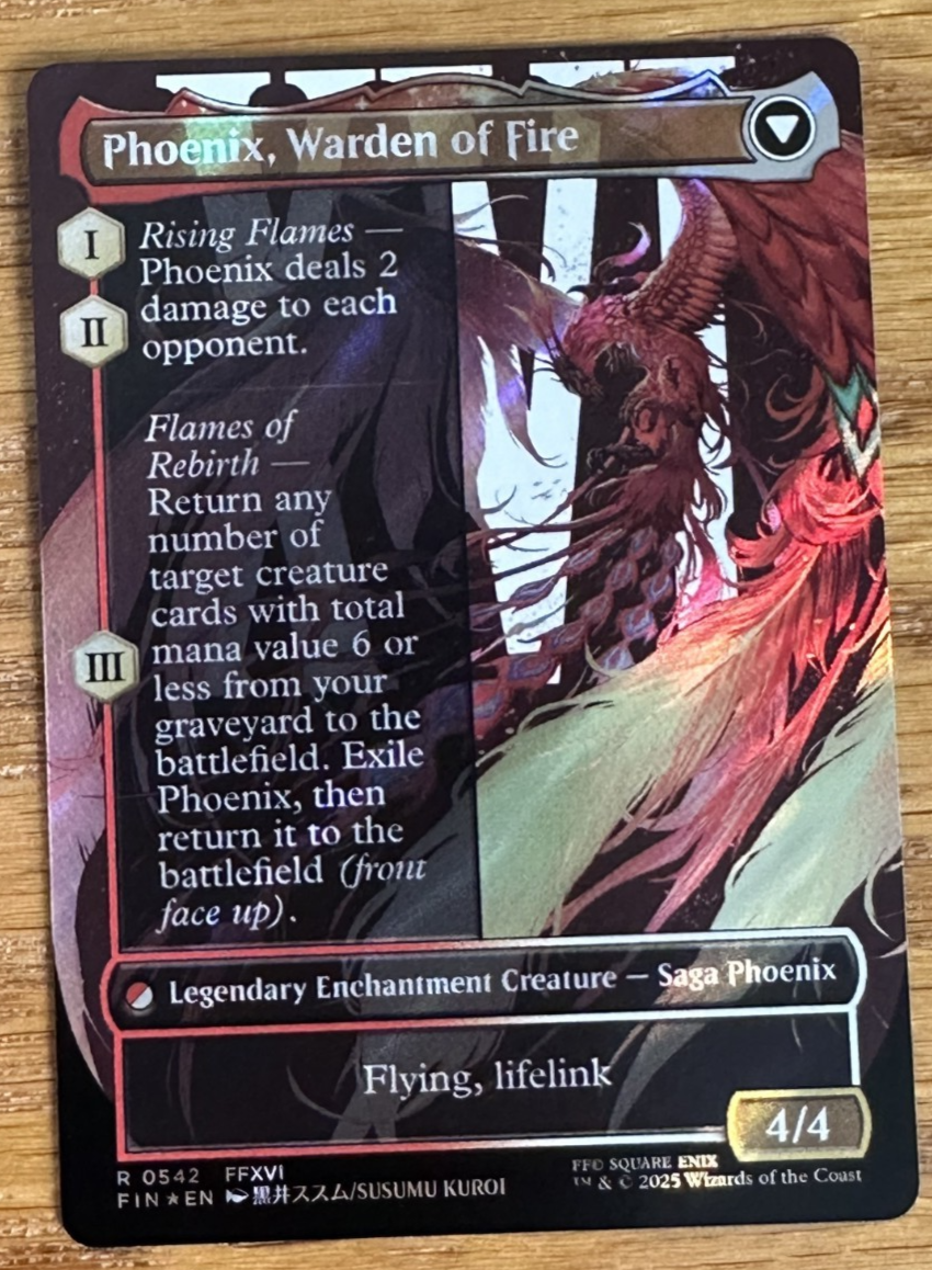 MTG Final Fantasy, Joshua, Phoenix's Dominant / Phoenix