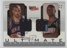 2000-01 Ultimate Victory Fabrics Combo Kenyon Martin Stromile Swift #UFC1 e1e