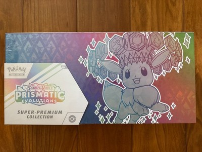 Pokemon Scarlet and Violet SV8.5 Prismatic Evolutions Super Premium Collection