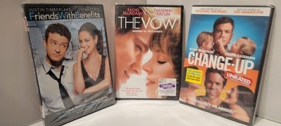 The Change-Up (2011), The Vow (2012), and Friends with Benefits (2011)(DVD)(M29)