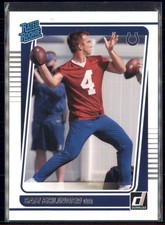 2021 Donruss - Rated Rookie Sam Ehlinger #319 RC