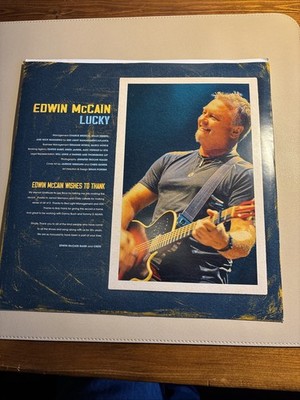 Edwin McCain Lucky Vinyl Record Produced By Lee Brice Jarrod Nieman Edwin McCain