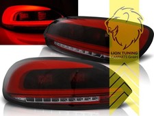 Light Bar LED Rückleuchten Heckleuchten für VW Scirocco 3 rot smoke