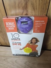 10 Minute Solution Fat Blasting Latin Dance Mix  DVD New Step Counter NEW