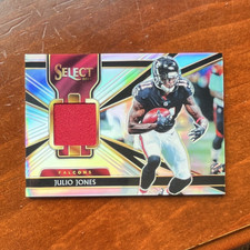 Panini 2018 Select Julio Jones #47 Atlanta Falcons Select Swatches Memorabilia
