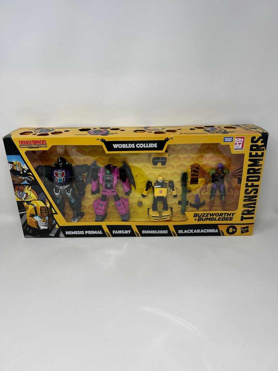Hasbro Transformers Buzzworthy Bumblebee Worlds Collide