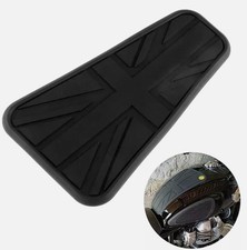 Rubber Motorcycle Tank Pad Sticker Protector Motorbike Black Fit For Triumph UK