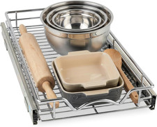 Pull Out Cabinet Organizer, Heavy Duty Caddy W/Lifetime Limited Warranty -11  W X