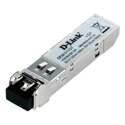 D-Link DEM-311GT Transceiver-Modul SFP, 1000Base-SX, 1 Gbit/s, LC Duplex, bis zu
