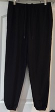 EUC GapFit Performance Stretch Joggers with Drawstring in Black; Size Medium