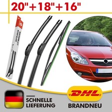 Für Bosch Scheibenwischer Vorne + Hinten Wischer für Opel Astra G CC Corsa C
