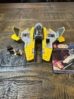 LEGO Star Wars: Jedi Interceptor (75038) 2 minifigures and instructions