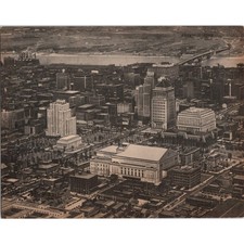 Aerial View of the City - St. Louis MO - Vint...